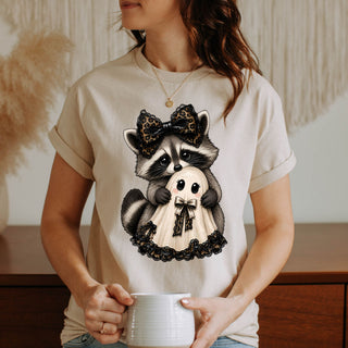Raccoon Ghost Tshirt