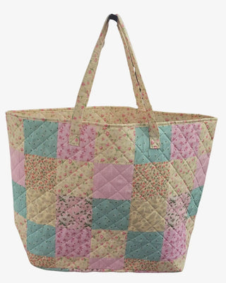 Floral Quilted Totes