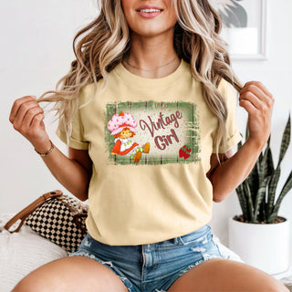 Vintage Girl Tshirt