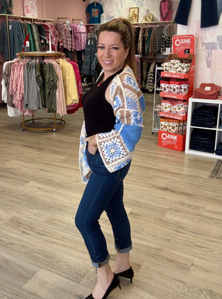 Judy Blue Classic Cuff Capris