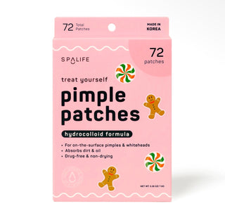 Christmas Holiday Treats Hydrocolloid Pimple Patches - 72 ct
