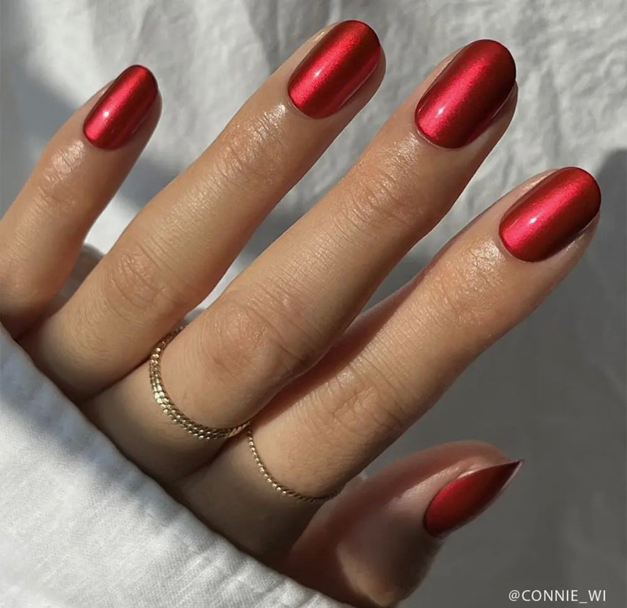Glamnetic Press On Nails - Cherry Glaze