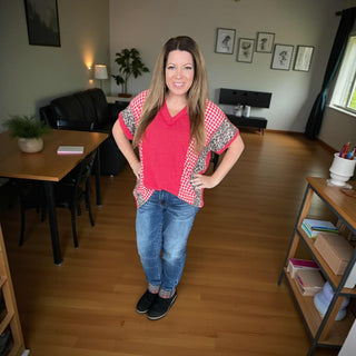 Weekend Wild Vneck Top