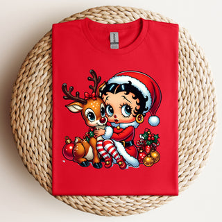 Boop Reindeer Tshirt