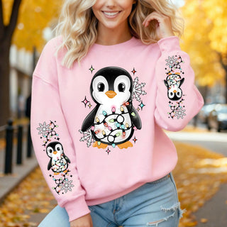 Tangled Penguin Crew Sweatshirt