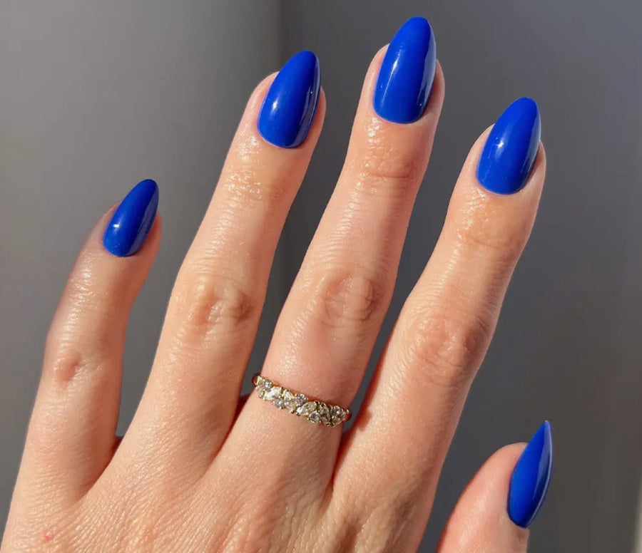 Glamnetic Press On Nails - Cobalt Blue