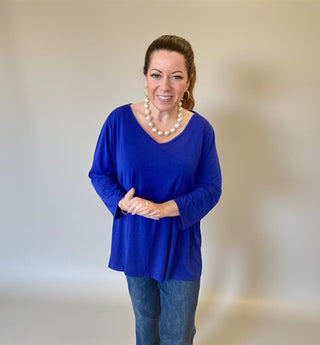 Flattering Vneck Tee