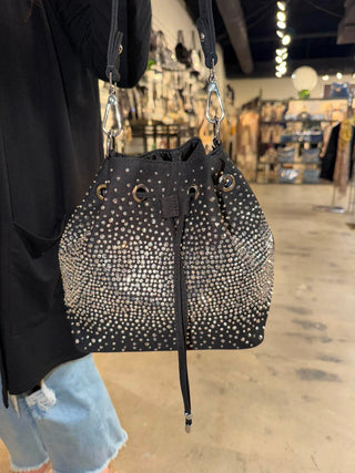 Studded Diamond Bag