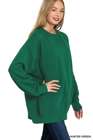 Cozy Days Fleece Tunic Sweatshirt