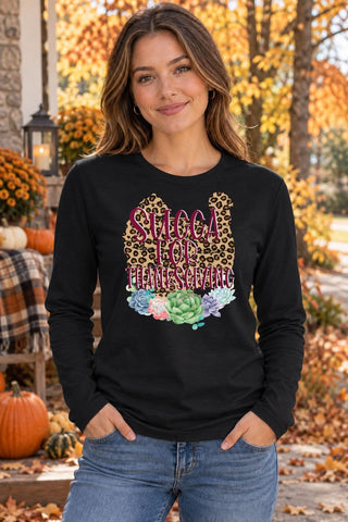 Succa For Thanksgiving Long Sleeve Tshirt