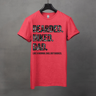 Bearded Inked Dad T-Shirt