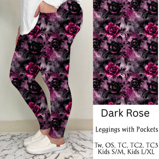 Dark Rose Leggings/Joggers | Run ends 11/24| ETA 42 Days