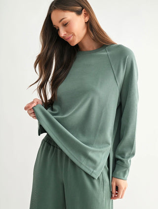 Cozy Corner Ribbed Top