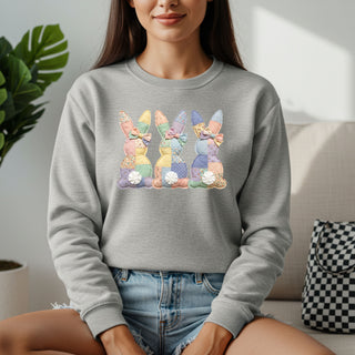Patchwork Bunny Sweatshirt