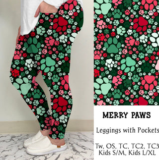 Merry Paws Leggings/Joggers | Run Ends 9/8 | ETA 42 days