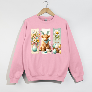 Easter Cow Crewneck