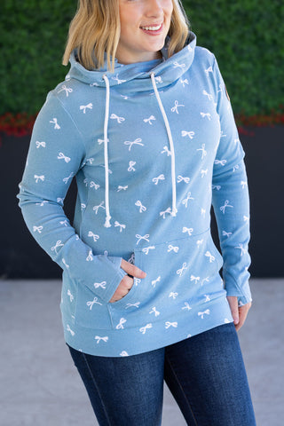 IN STOCK Ashley Hoodie - Teal Ribbons