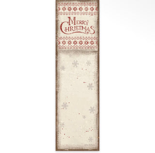 Nordic Merry Christmas List Pad