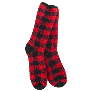 Knit Pickin Fireside Crew OS Red/Black