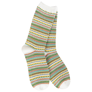 Boho Crew OS White Stripe