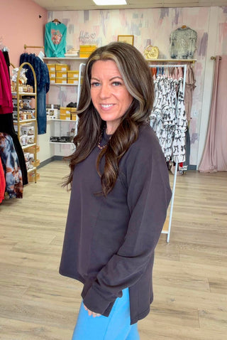 Cozy Corner Ribbed Top