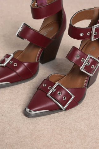 Maroon Hendrix Heel