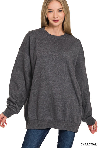 Cozy Days Fleece Tunic Sweatshirt