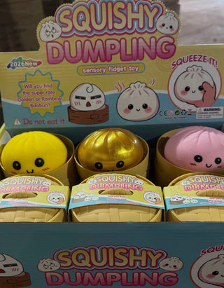 Viral Mystery Solid Dumpling Squishy