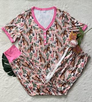 Shirley & Stone Short Sleeve Jogger Set Preorder