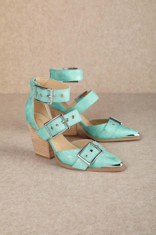 Timeless Charm Buckle Heels