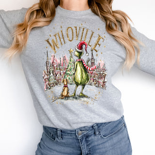 Vintage Green Guy Crew Sweatshirt
