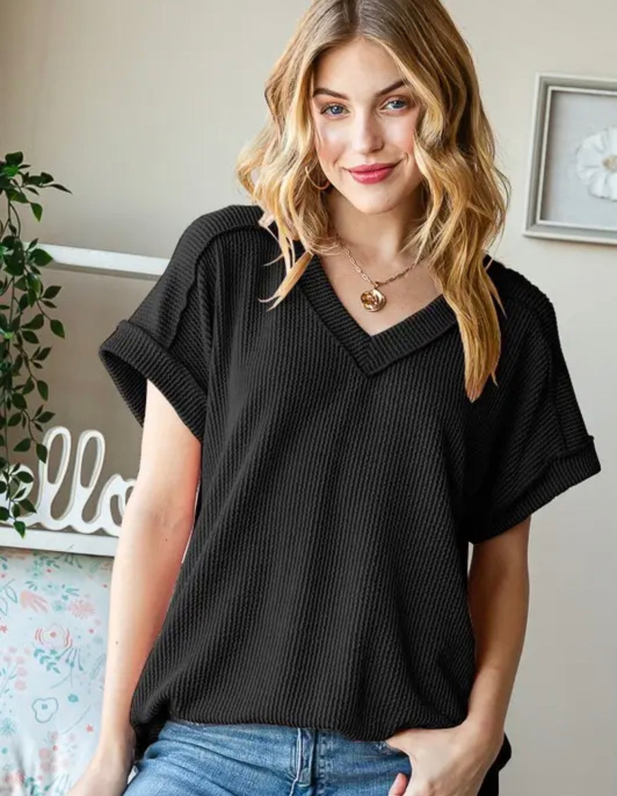 Cozy Crush Waffle Top