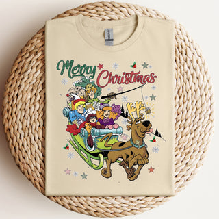 Merry Christmas Dog Tshirt