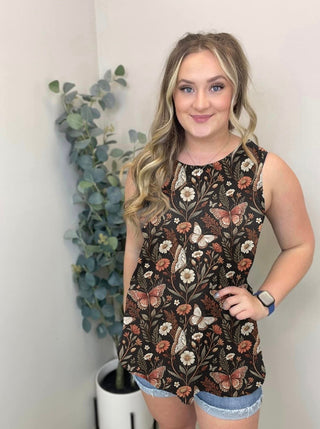 Boho Butterfly Tank Top | Run Ends 2/24 | ETA 42 Days