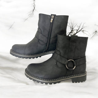 Fall In Love Boots - Black Oil