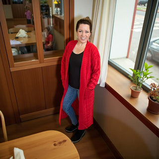 Pocket Knit Sweater Cardigan