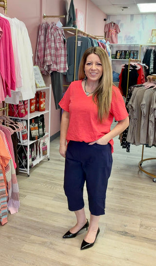 Staple Navy Capri