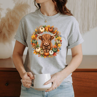 Fall Cow Tshirt