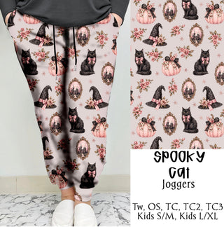 Spooky Cat Leggings/Joggers | Run ends 6/30 | ETA 42 Days
