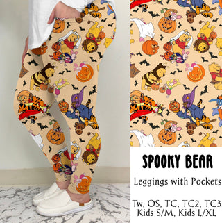 Spooky Bear Leggings/Joggers | Run Ends 7/28| ETA 42 days