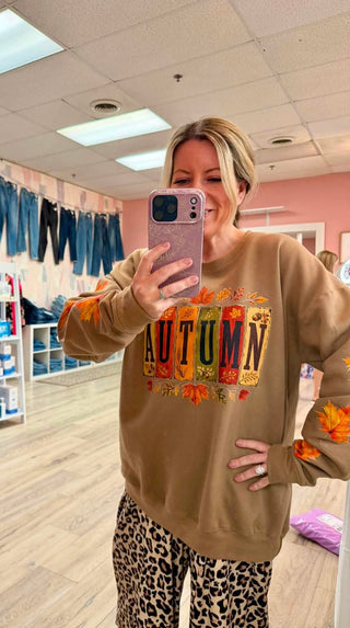 Autumn Sweatshirt * Ready To Ship
