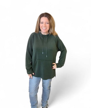 Laguna Dune Hoodie in Deep Forest