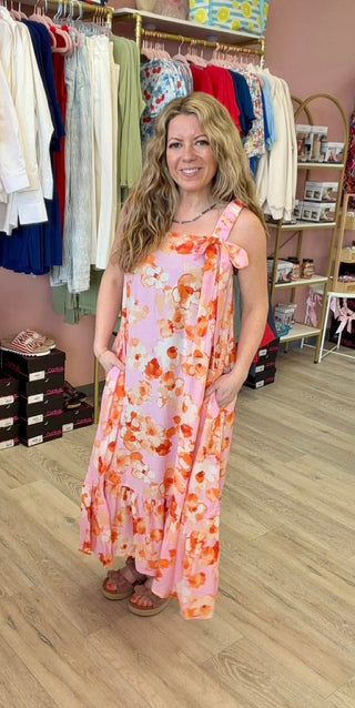 Garden Party Glow Maxi Dress