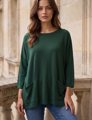 Crisp Morning Pocket Top