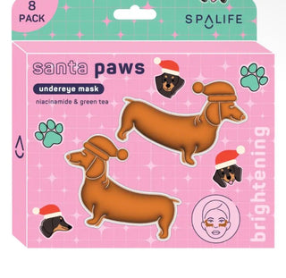 Christmas Holiday Santa Paws Brightening Undereye Patches | 8 Pk