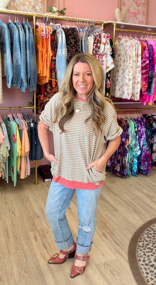 On Repeat Striped Top