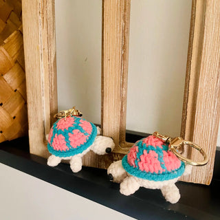 Springtime Crochet Keychains