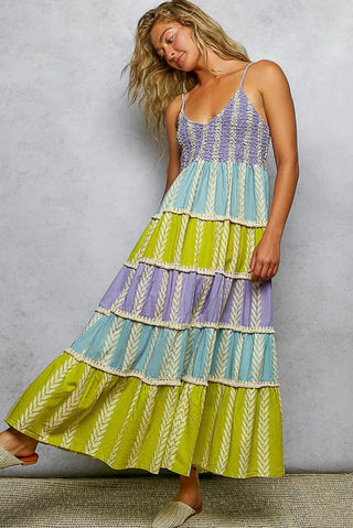 Soft Serenity Boho Maxi