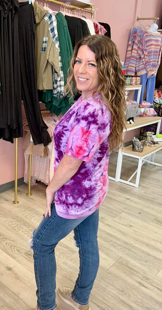 Sweet Tarts Ice Dye T-shirt