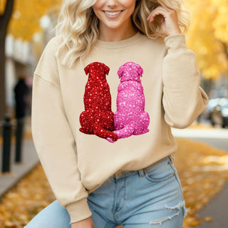 Glitter Dogs Sweatshirt